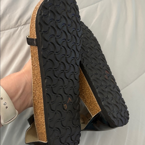 3.1 Phillip Lim for TATAMI Birkenstock Size 39 Helen Fringe Black Leather 8 8.5 - Picture 8 of 10